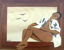 Femme allanguie