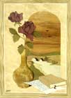 Vase de roses